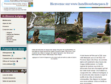 Tablet Screenshot of handitourismepaca.fr